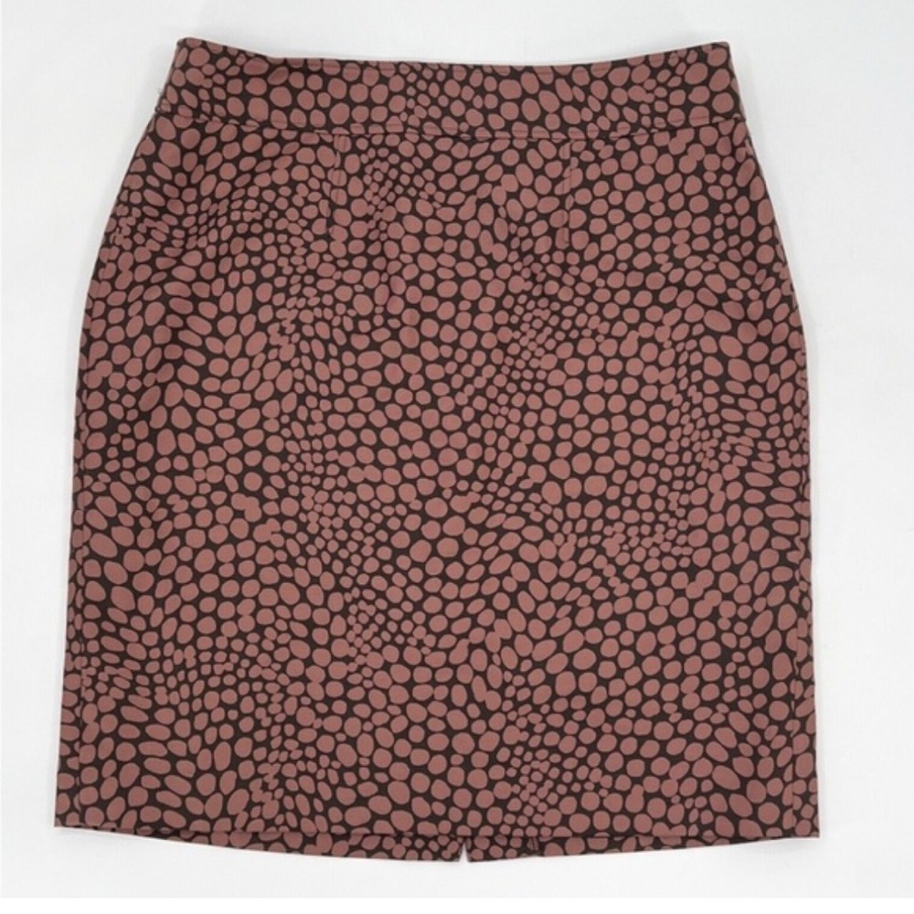 Elegant Ann Taylor Loft Brown Pencil Skirt